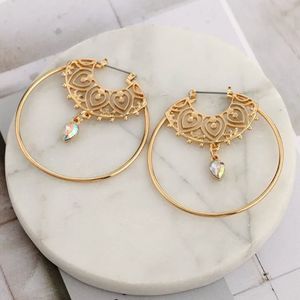 2” Tribal Ethnic Gypsy Hoops Earrings Festival NEW